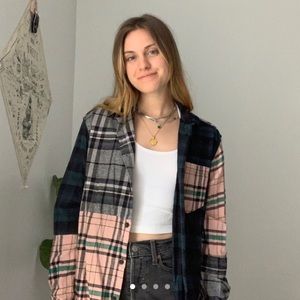 Urban Outfitters Patchwork Flannel